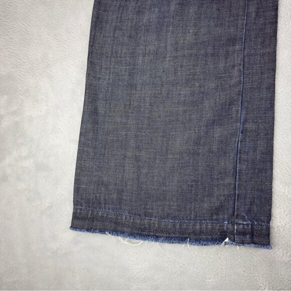 Weekend Max Mara Flared High Waist Women's Sz 29x29 Cotton Denim Jeans - Picture 12 of 14